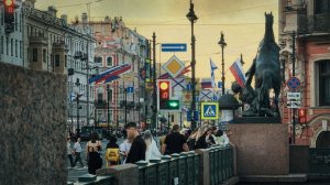 Летний вечер на Невском