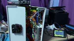 Выходной сигнал DAC904E ч.1: 100W SDR - сигнал при тактировании частотой 61.44MHz