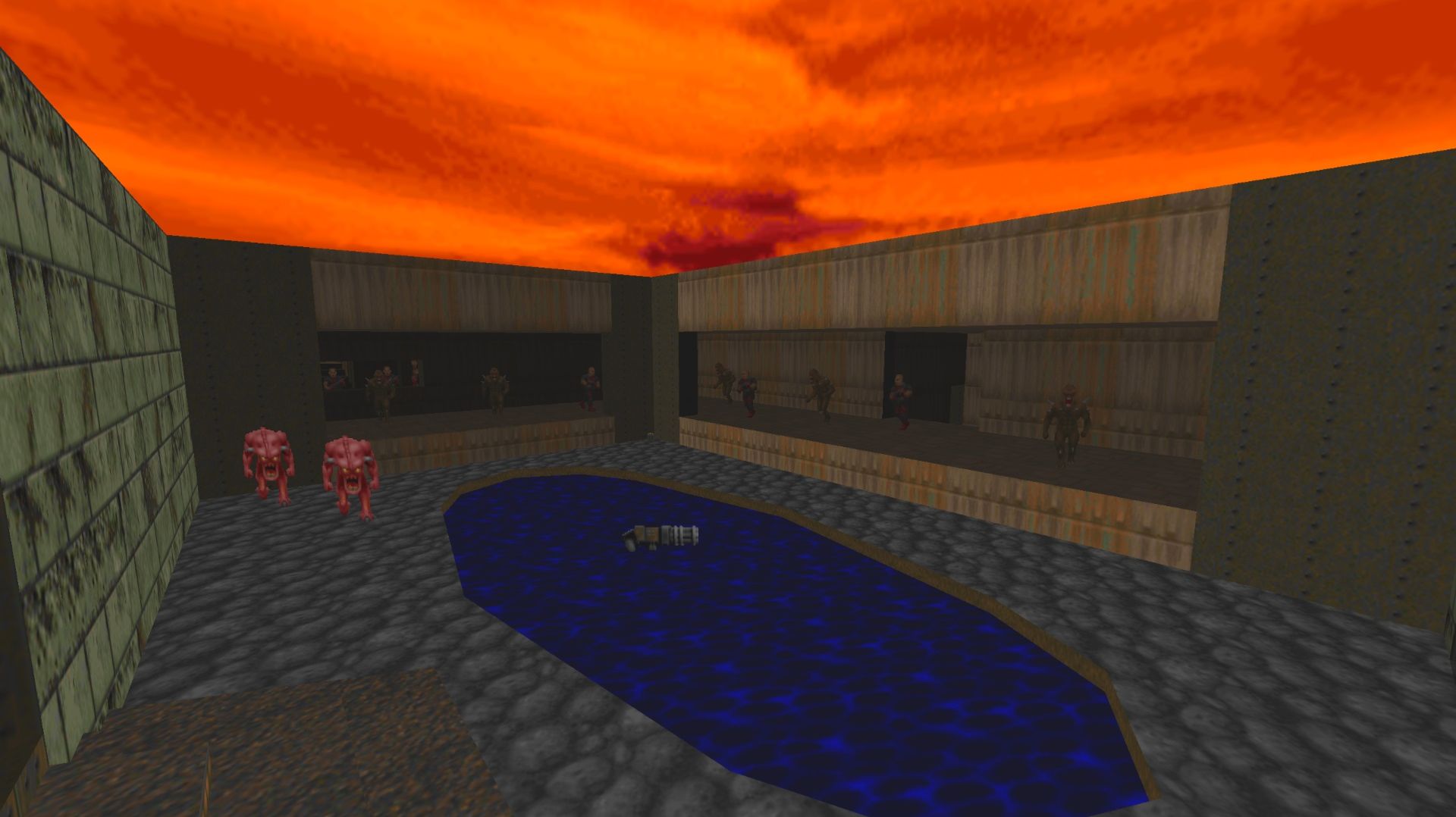 E4M1: Bridge to Nowhere – Doom the Way ID Did: The Lost Episodes [Все секреты] смотреть онлайн