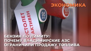 Бензин по лимиту: почему владимирские АЗС ограничили продажу топлива