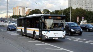 Поездка на автобусе ЛиАЗ-5292.65-03 (Т 880 АУ 790) по маршруту №33 «Лесной Городок—Одинцово»
