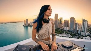 Miami USA Rooftop Sunset · Hypnotic DJ Set ｜ Melodic Techno & Progressive House Mix 2026