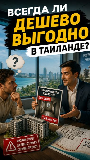 Нашли квартиру дешевле рынка в Таиланде? Проверьте это перед бронью.