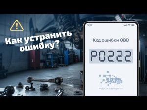 P0222 - низкое напряжение датчика дросселя/педали