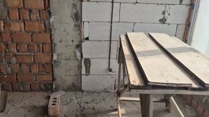 Байрамова 16 заказчик Хамза. Черновой монтаж электропроводки.