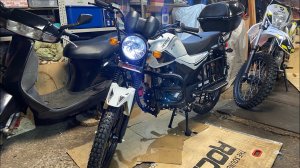 ALPHA ROCKOT TOURIST 50cc. Финальная сборка и первый запуск.