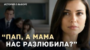 «ПАП, А МАМА НАС РАЗЛЮБИЛА?»  Она искала лучшую жизнь. Лучшая жизнь была дома. Слушать аудио рассказ