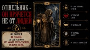 Отшельник - он прячется не от ЛЮДЕЙ.