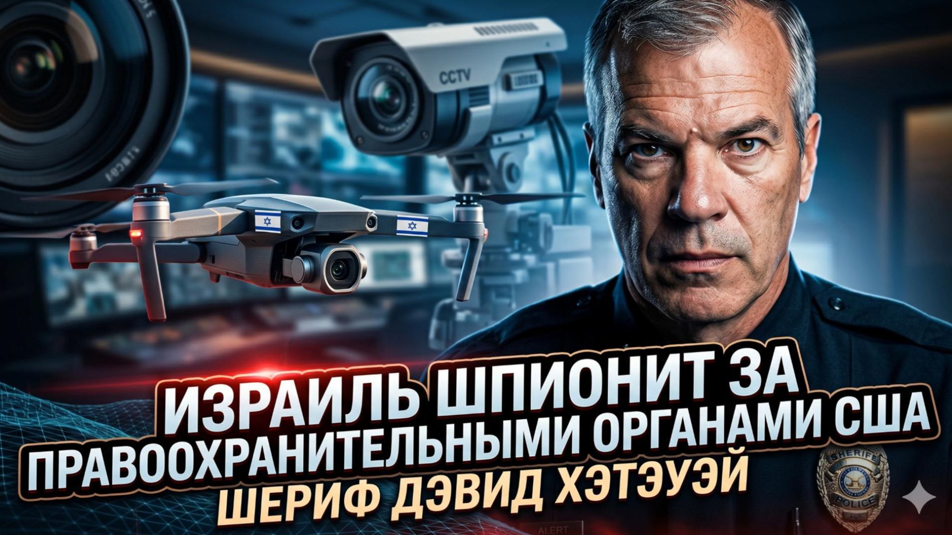 🕵️♂️ Шериф Дэвид Хэтэуэй | Израиль шпионит за американскими правоохранительными органами