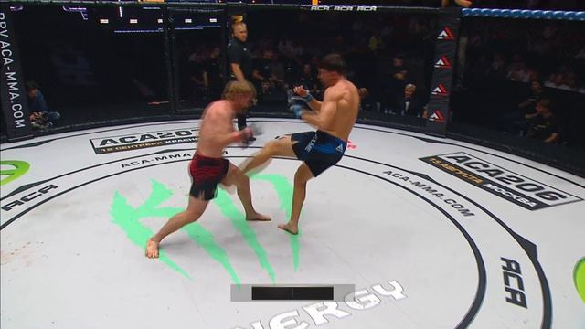 Марк Хульм vs. Артем Фролов | Mark Hulme vs. Artem Frolov | ACA 204 смотреть онлайн