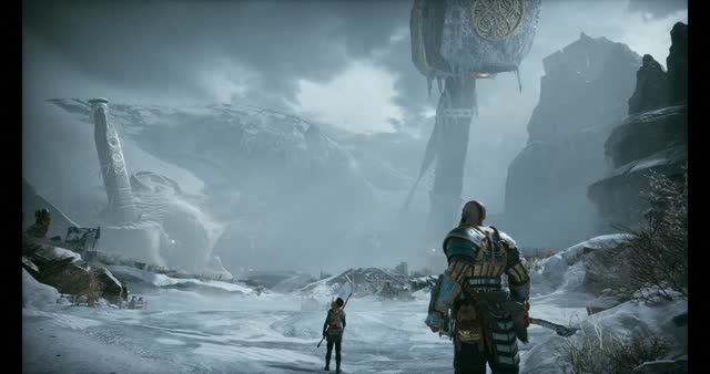 23 God of War - 2018 - тело тамура - бой с магни и моди - волшебный резец