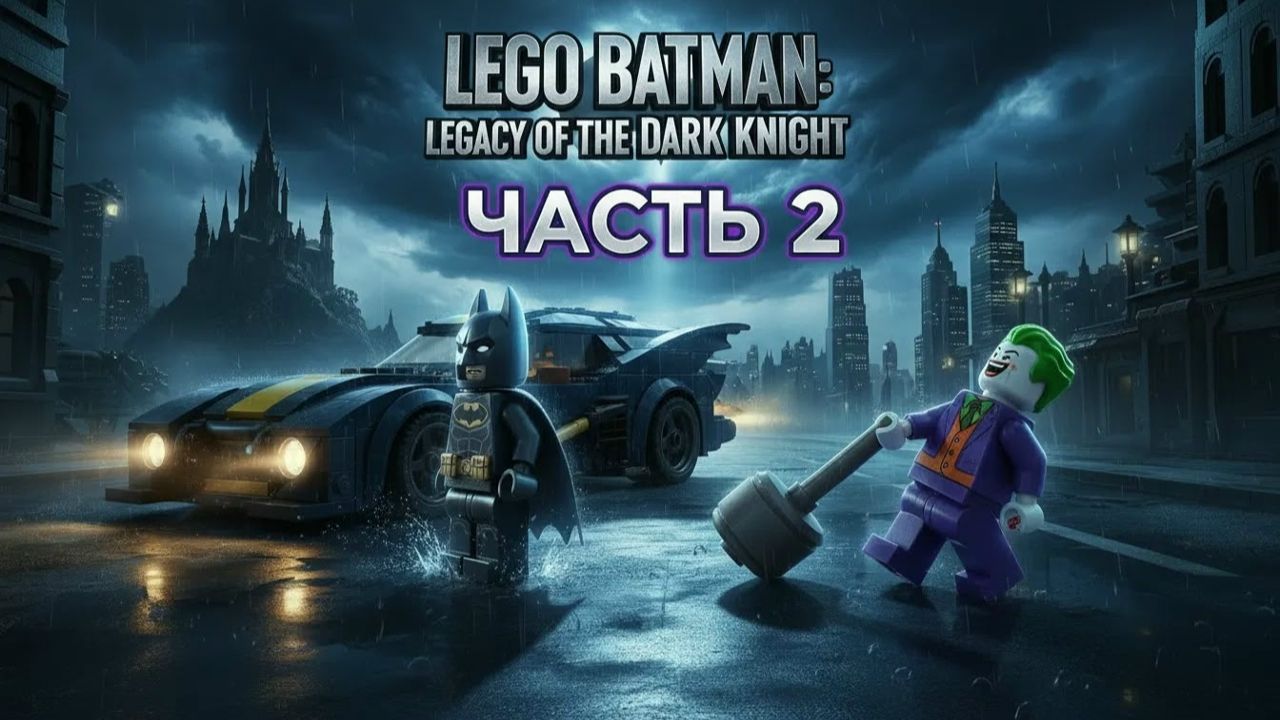 LEGO Batman Legacy of the Dark Knight— Часть 2: Погоня