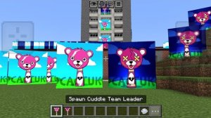 В Minecraft PE добавлен лидер команды по обнимашкам Sprunki OC из Fortnite