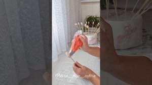 Роза спрей из зефира - МК практикума Сумочка с розами