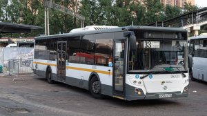 Поездка на автобусе ЛиАЗ-5292.65-03 (Е 650 АХ 790) по маршруту №33 «Лесной Городок—Одинцово»