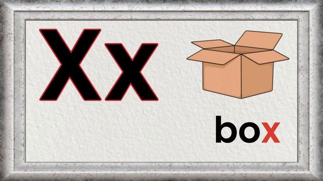 Xx Letter (ABC) - The Alphabet  // Phonics
