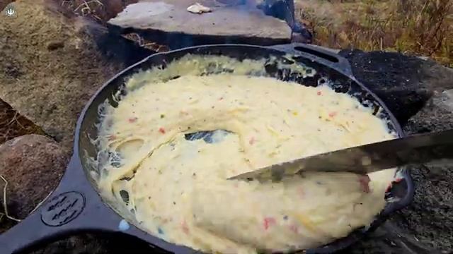 Стейк с макаронами и сыром конечной костра еда смотреть онлайн