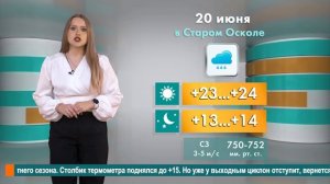 Погода в Старом Осколе на 20 июня