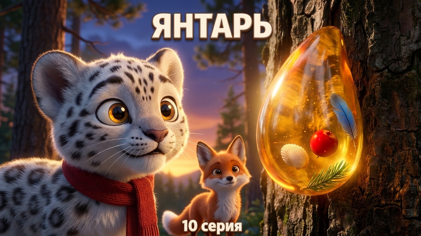 БАРС ЦАП — Капля янтаря 💎 Серия 10 (Мультики для детей 1-6 лет)