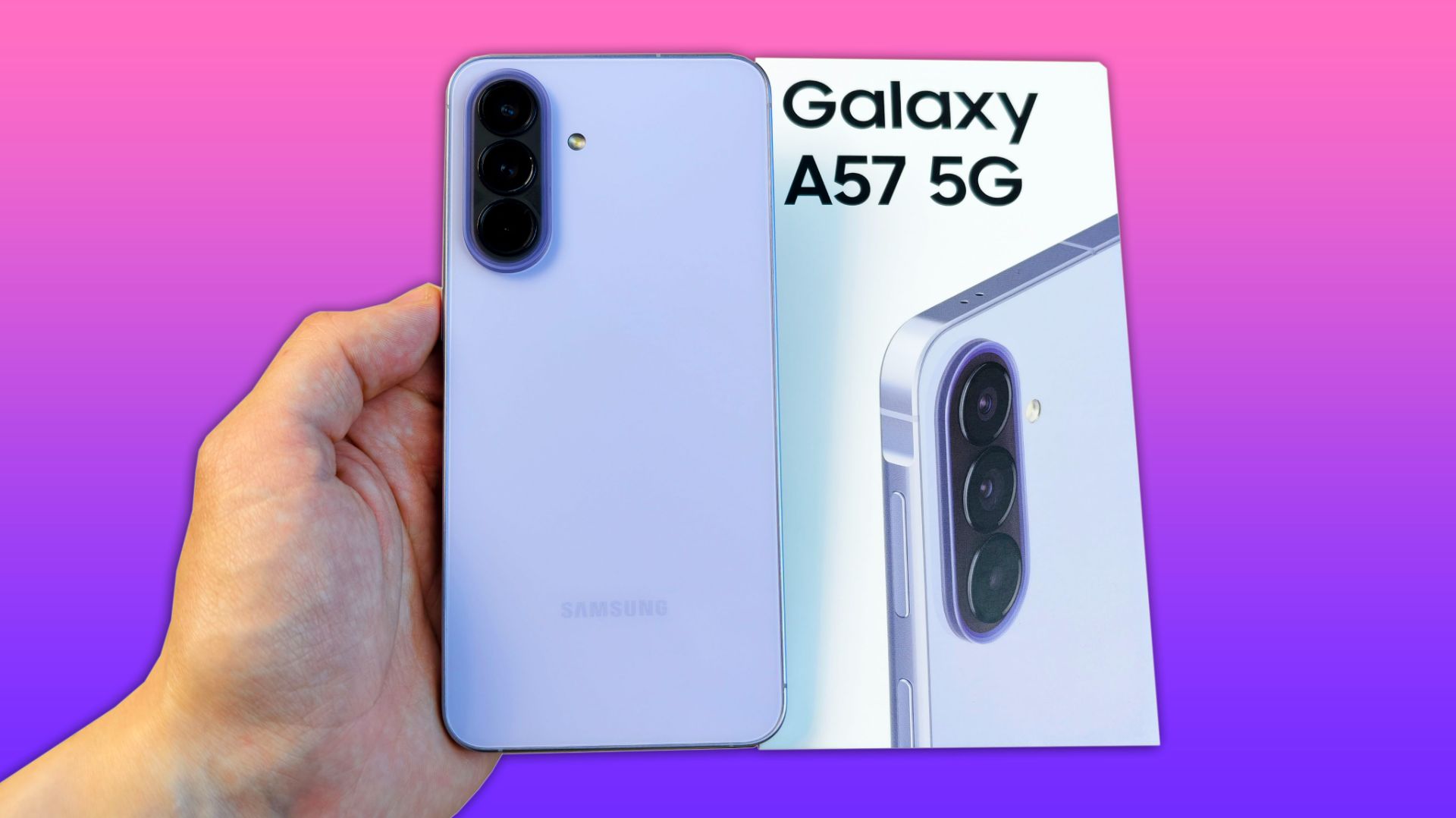 SAMSUNG GALAXY A57 - ТОНКИЙ И ЛЕГКИЙ ТЕЛЕФОН! смотреть онлайн