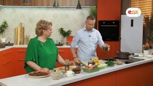 Рассольник с патиссонами и канапе с икрой из грибов | Дежурный по кухне 5 /25