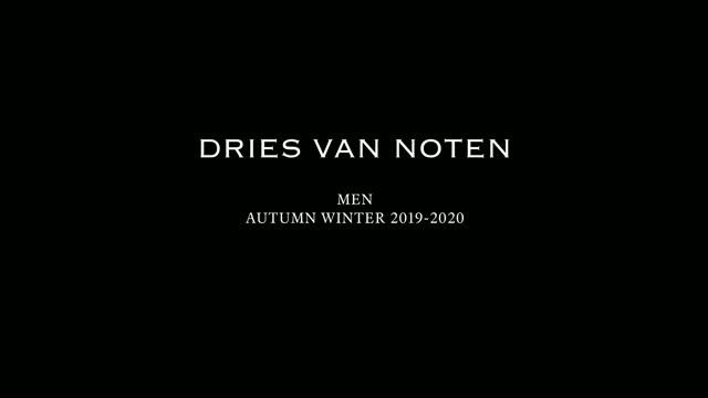 Показ мужской коллекции Dries Van Noten осень-зима 2019-2020 (без звука)