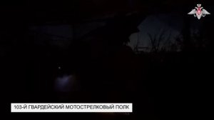 Боевая работа расчетов артиллерии