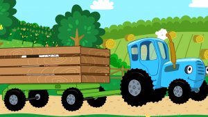 СИНИЙ ТРАКТОР 🚜🚜🚜ЛЕТНИЕ СЕРИИ ❤️🚜🚜