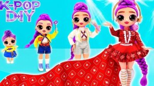 K-Pop Охотницы на демонов: образы для Huntrix в стиле соцсетей! 10 поделок для кукол L.O.L.