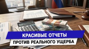 Красивые отчеты против реального ущерба