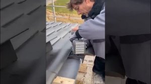 Получилась крыша, которая прослужит очень долго.