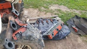 Мтз 82 запустили двигатель с новой поршневой