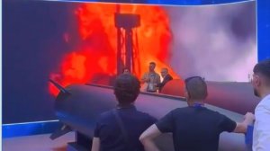 Сегодняшние украинские удары по Москве показали на выставке оружия в Париже. 18.06.2026