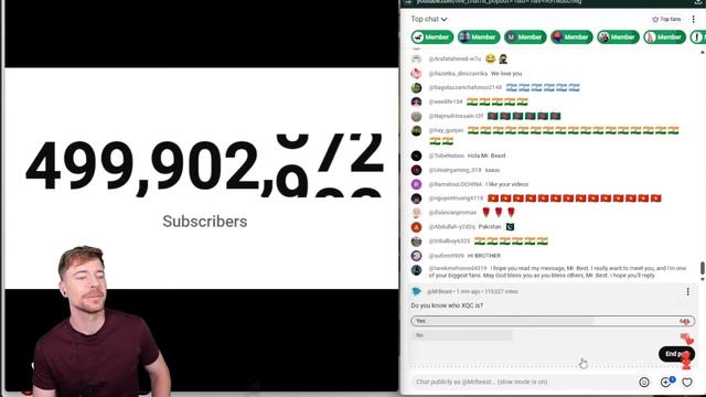 500 Million Subscriber Livestream! смотреть онлайн
