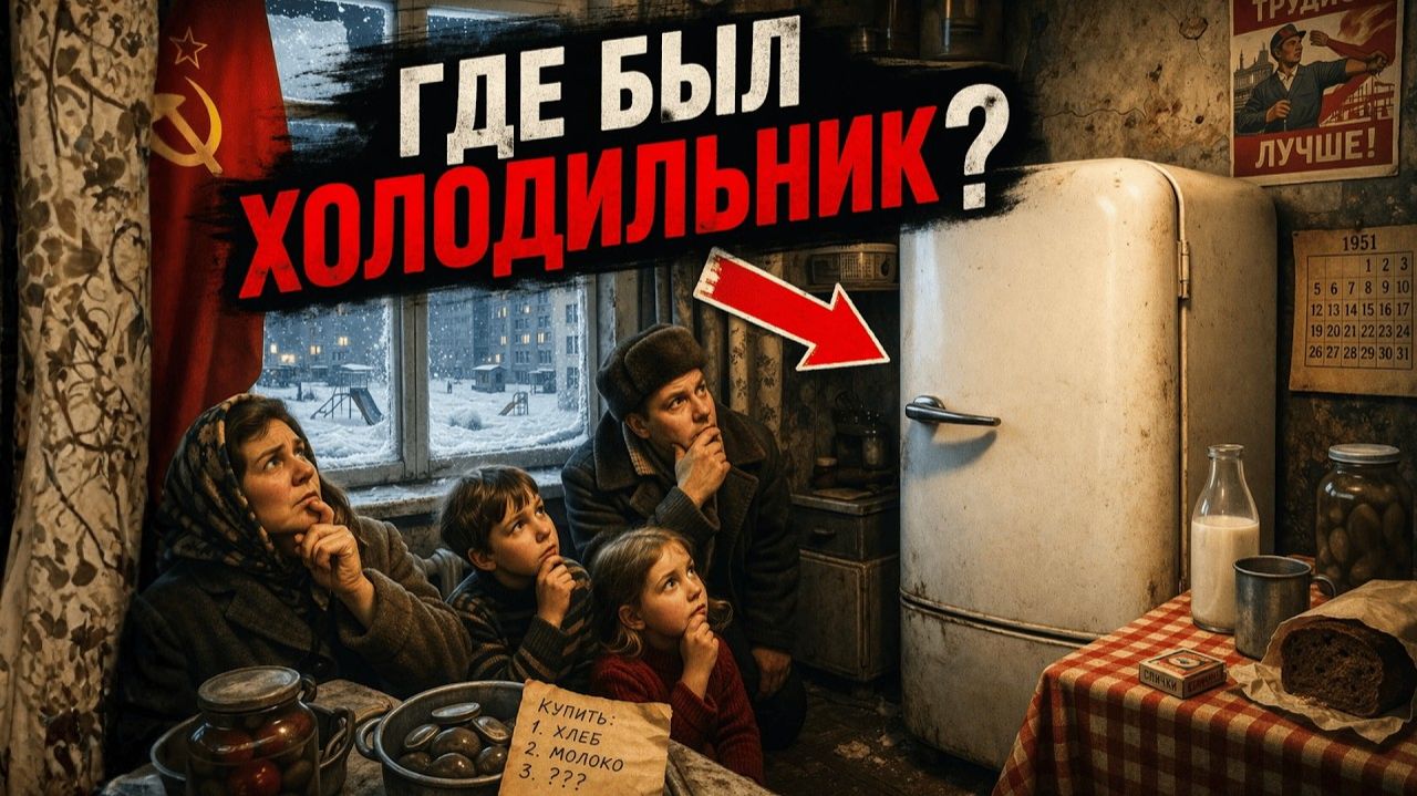 Холодильники в СССР Как они появились в Советском союзе смотреть онлайн