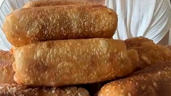 "Золотые" ПИРОЖКИ на кефире...🥐🥛😋