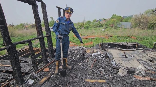 В Самарской области эксперты ИПЛ устанавливают причину пожара в дачном доме