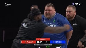 WHEN 800 POUNDS COLLIDES  | Power Slap 20: Paillant vs Stephens | FULL MATCH