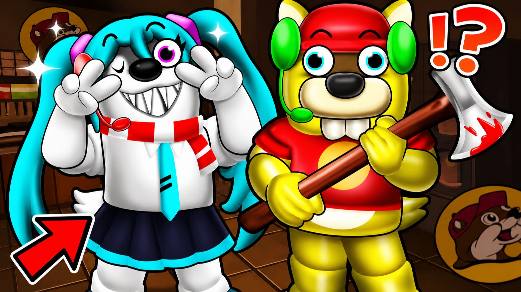 😨 ЧТО СКРЫВАЮТ ЭТИ СТРАННЫЕ БОБРЫ?! РОБЛОКС! ROBLOX! смотреть онлайн