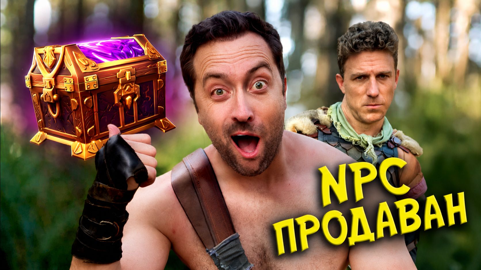 Когда игра втюхивает тебе товары / Epic NPC Man на русском (Озвучка BadVo1ce) смотреть онлайн