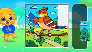 Детский развивающий мультфильм, пазлы, головоломка