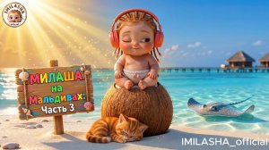 МИЛАША на Мальдивах часть 3
