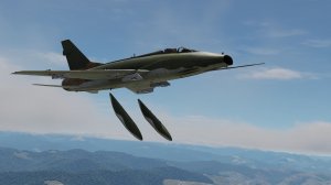 DCS F-100D: дополнение по вооружению воздух-земля, сброс ПТБ