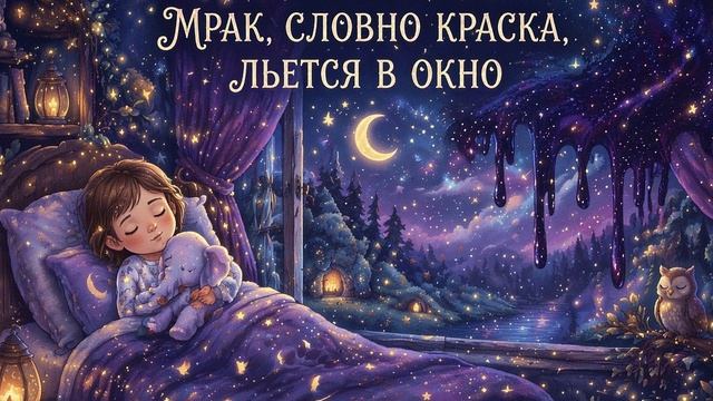 Колыбельная "Мрак словно краска"