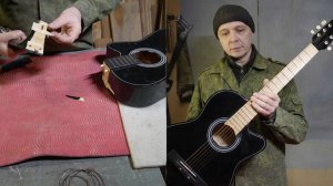 Ремонт липовой гитары