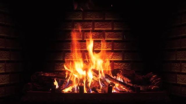 4 Hour Fireplace with Roaring Crackling Popping Fire