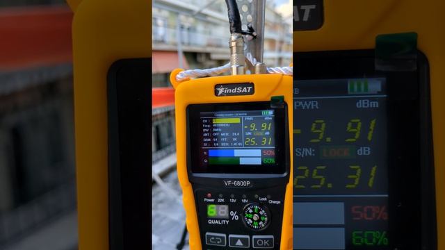 FindSAT VF-6800P: настройка DVB-T2 антенны на ТВ каналы