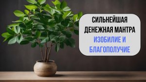 Сильнейшая Денежная Мантра 'Ом Шрим Грим' и Магическое Финансовое Дерево для Привлечения Изобилия