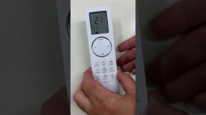 Кондиционер KingHome Cosmo разбор работы пульта управления