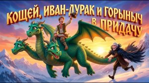 УЗМЕЙ ГОРЫНЫЧ | КОЩЕЙ БЕССМЕРТНЫЙ | БОГАТЫРЬ ИВАН | СКАЗКА | МУЛЬТФИЛЬМ